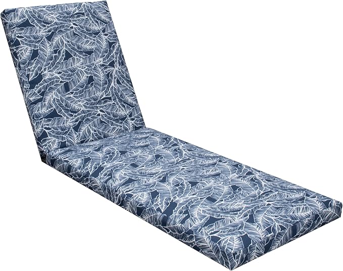 Tommy Bahama Chaise Cushion, 26" X 82" X 2.5", Pacific Zaffre