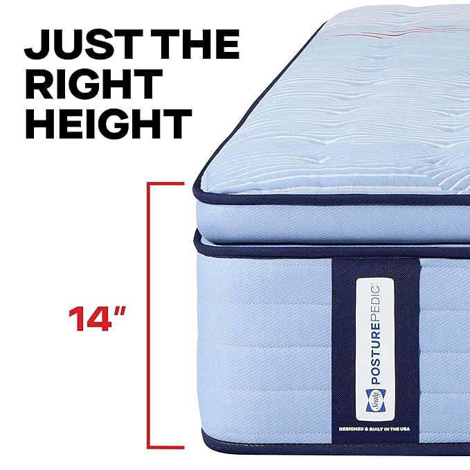 Sealy Posturepedic® Fayette 14" Medium Pillowtop Innerspring Mattress - Twin
