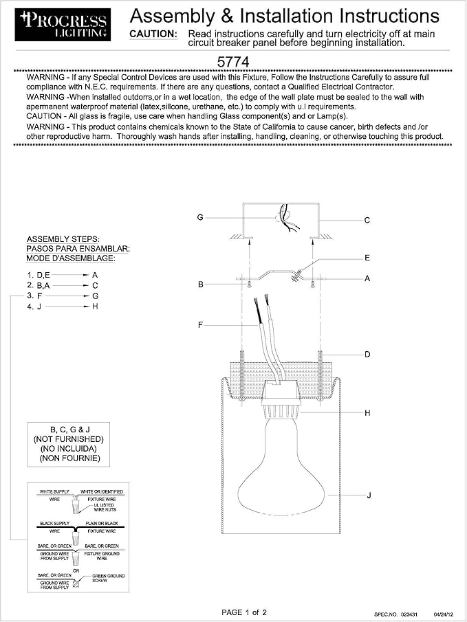 Progress Lighting 5-Inch Cylinder Outdoor Ceiling Light, 1-Light Modern Flush Mount Ceiling Light Fixture, Interior and Exterior Lighting for Home or Porch, Aluminum Construction, Black (P5774-31)