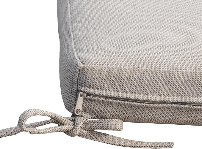 Tommy Bahama Bench Cushion, 48" X 16" X 2.5", Bamboo Bay Sand
