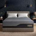MLILY EGOHOME 14 Inch California King Mattress, Copper Gel Memory Foam Mattress for Pain Relief, Therapeutic Mattress in a Box, CertiPUR-US Certified, Fiberglass Free Medium Mattress, Black