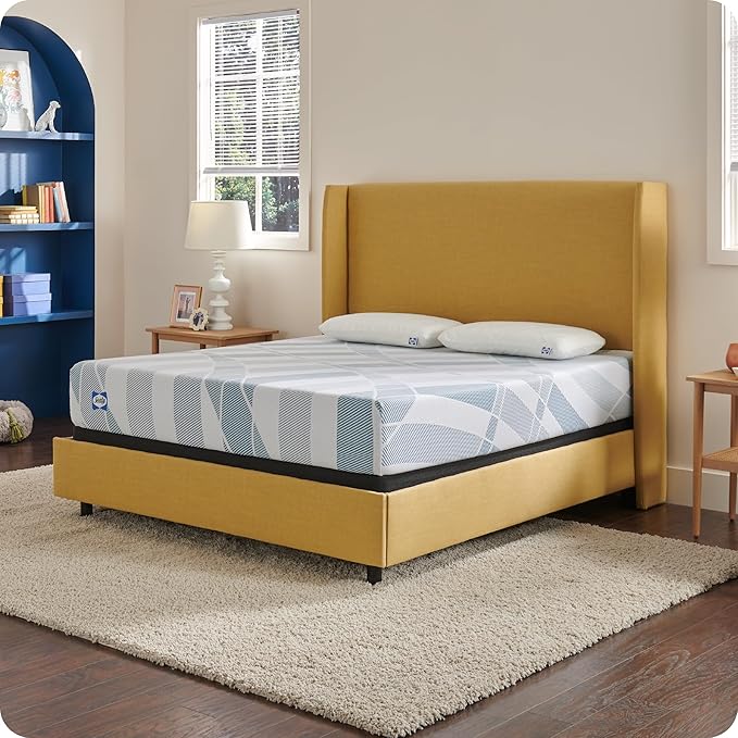 Sealy Dreamlife 10” Hybrid Mattress-in-a-Box, Twin XL, SealyComfort Gel Memory Foam, SealyResponsive Encased Coils, Surface-Guard Technology