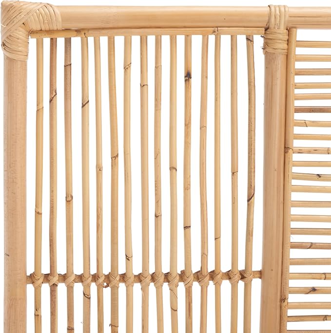 SAFAVIEH Home Collection Falyn Natural Rattan Rectangle Queen Size Headboard