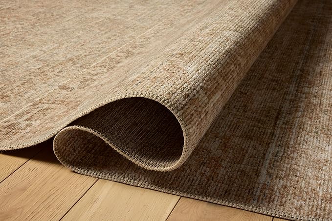 Loloi Amber Lewis Molly Collection MOL-08 Antique/Multi 5'-3" x 7'-9" Low Pile Area Rug