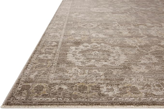 Loloi Magnolia Home by Joanna Gaines Pace Collection PAC-03 Taupe/Wheat 3'-6" x 5'-6" Accent Rug