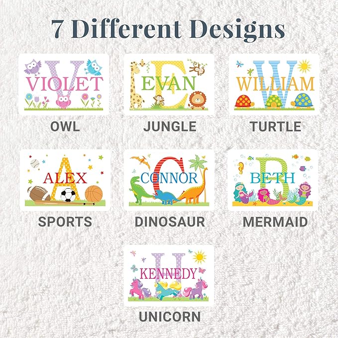 Let’s Make Memories Personalized My Own Name Step Stool - Children’s Step Stool - Sturdy Wood – Non-Toxic Paint, Sealer - Sports Design - Espresso - 14’Wx9.25”Lx8.75”H - Ages 3+