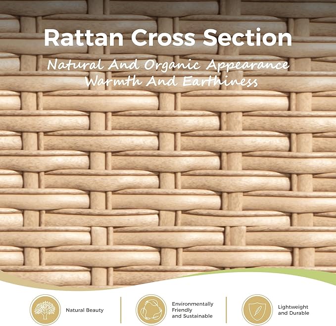 Patio Rocking Chairs Set of 2, Outdoor Sofa Chairs with Deep Seating and 5.5" Cushions, Steel Frame Porch Furniture for Lawn Backyard Deck, Light Grey