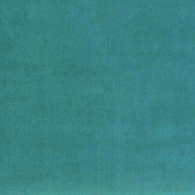 SIMPLIHOME Hamilton 48 inch Wide Traditional Rectangle Storage Ottoman in Aqua Blue Velvet Fabric, Assembled for the Living Room, Entryway and Family Room