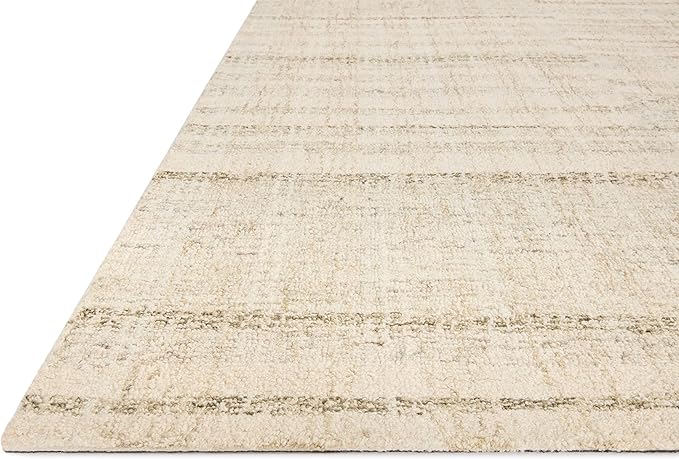 Loloi Chris Loves Julia Chris Collection CHR-02 Natural/Sage 2'-6'' x 7'-6'', .50" Pile Height, Runner Rug