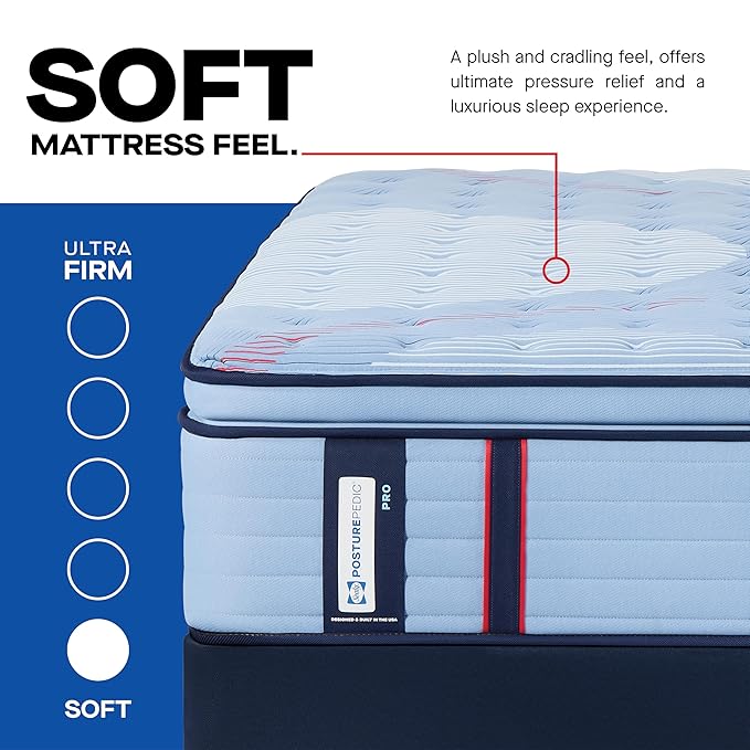 Sealy Posturepedic® Pro Haverford 15" Soft Pillowtop Innerspring Mattress - Twin