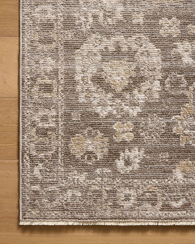 Loloi Magnolia Home by Joanna Gaines Pace Collection PAC-03 Taupe/Wheat 2'-6" x 12'-0" Runner Rug