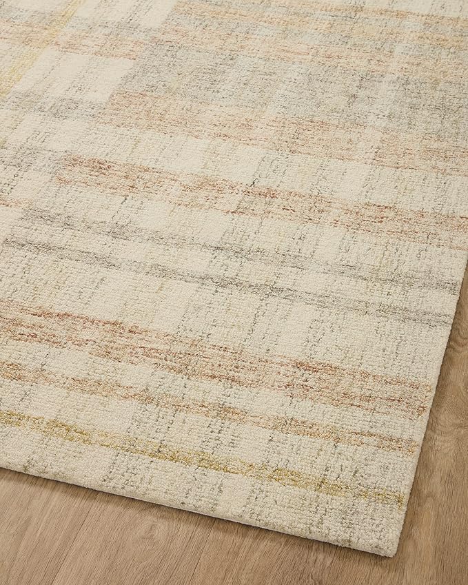 Loloi Chris Loves Julia Chris Collection CHR-04 Natural/Multi 2'-6'' x 11'-6'', .50" Pile Height, Runner Rug