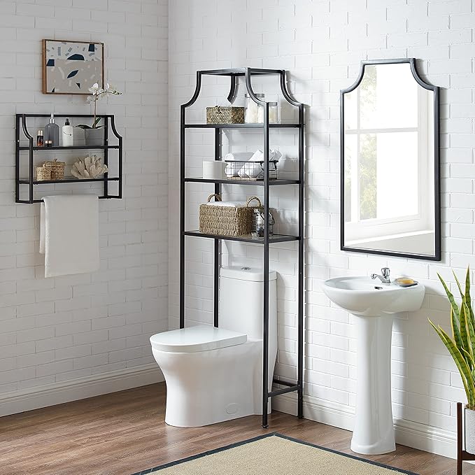Crosley Furniture Aimee Mirror for Bathroom, Hallway, or Entryway, Oil Rubbed Bronze