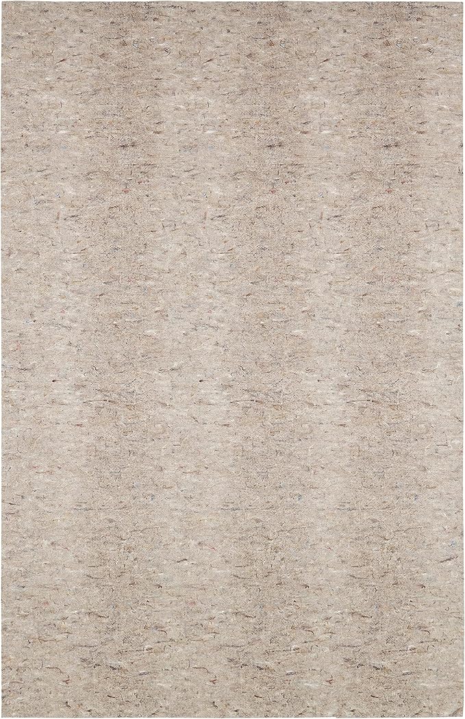 Mohawk Home 2' 6" x 9' 6" Non Slip Grip Rug Pad 3/8" Thick Dual Surface Felt Cushion + Rubber Gripper - Safe for All Floors