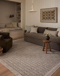 Loloi Amber Lewis Cali Collection CIL-02 Natural/Slate 2'-7" x 10'-0", .25" Pile Height, Runner Rug