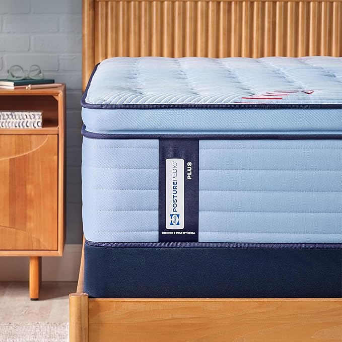 Sealy Posturepedic® Plus Glenshaw 15" Soft Pillowtop Innerspring Mattress - Full