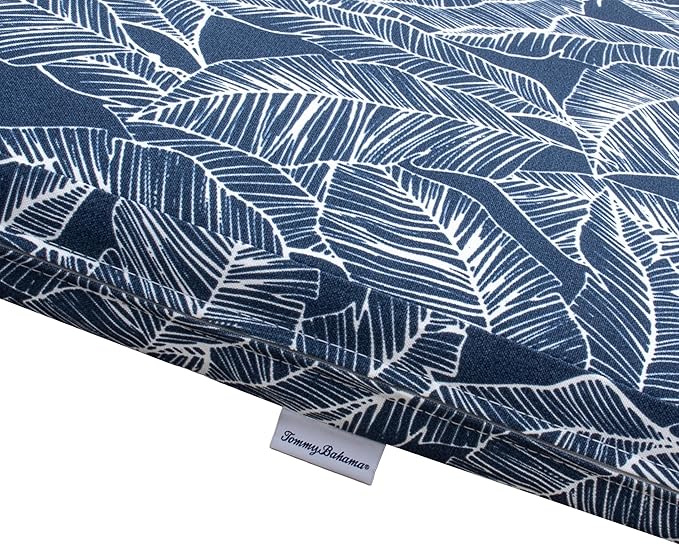 Tommy Bahama Bench Cushion, 48" X 19" X 2.5", Pacific Zaffre