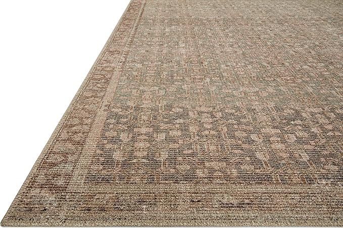 Loloi Angela Rose Aubrey Collection AUB-04 Sage/Bark 2'-6" x 12'-0", .19" Pile Height, Runner Rug