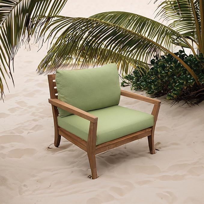 Tommy Bahama Deep Seating Lounge Cushion, 23" X 24" X 4", Bamboo Bay Pear