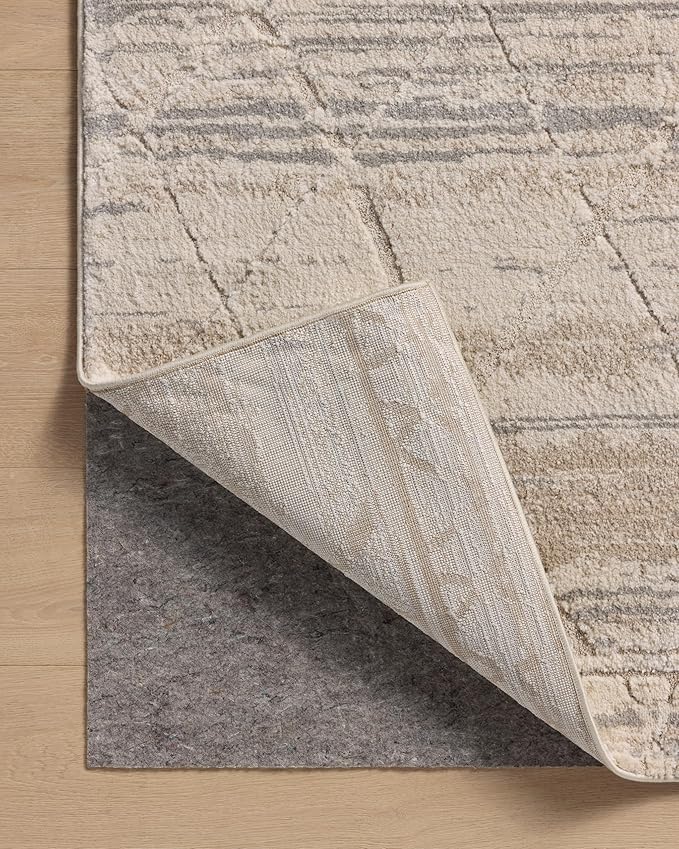 Loloi Amber Lewis Monty Collection MOT-02 Ivory/Natural 2'-7" x 10'-0", .50" Pile Height, Runner Rug