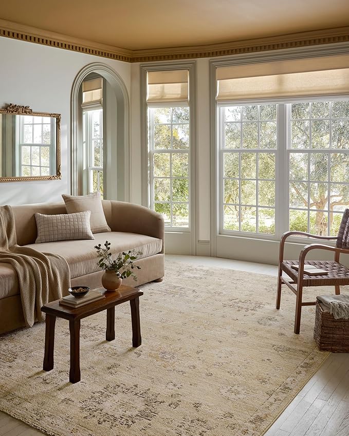 Loloi Magnolia Home by Joanna Gaines Pace Collection PAC-05 Apricot/Multi 2'-6" x 12'-0" Runner Rug
