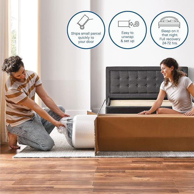 Classic Brands Cool Gel Ventilated Memory Foam 12-Inch Mattress | CertiPUR-US Certified | Bed-in-a-Box, California King