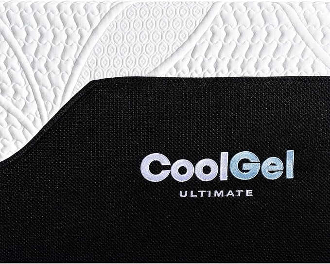 Cool Gel Chill 14 Inch Medium Firm Memory Foam Mattress Twin XL Size, with Bonus Cool Gel Memory Foam Bed Pillow, 14" with Pressure Relief, CertiPUR-US Certified, Cooling Twin XL Mattress in a Box