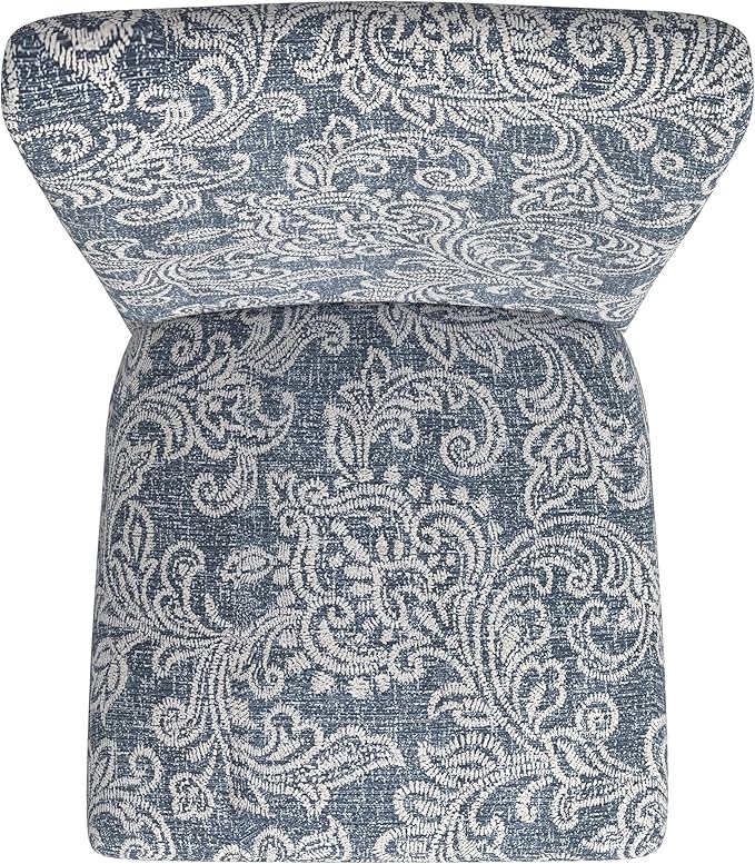 HomePop Classic Parsons Dining Chair -Denim Jacobean Print (Set of 2)