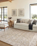 Loloi Amber Lewis Alie Collection ALE-05 Gold/Beige 2'-7'' x 7'-9'', .13'' Pile Height, Runner Rug