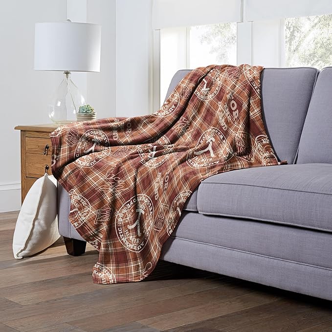 Northwest Yellowstone Silk Touch Throw Blanket, 50" x 70", Cowboy Plaid