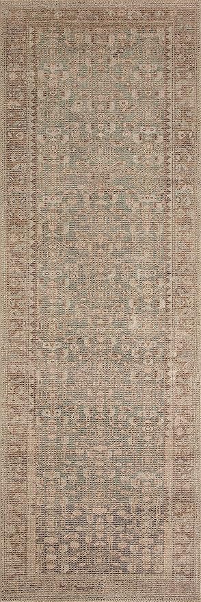 Loloi Angela Rose Aubrey Collection AUB-04 Sage/Bark 2'-6" x 12'-0", .19" Pile Height, Runner Rug
