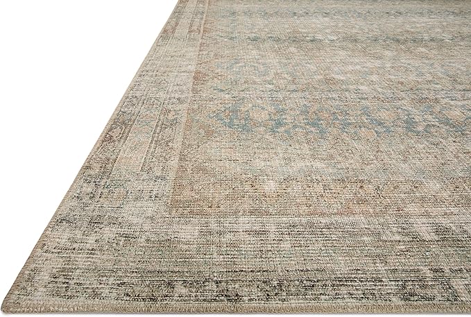 Loloi Angela Rose Aubrey Collection AUB-03 Jade/Natural 3'-9" x 5'-6", .19" Pile Height, Accent Rug