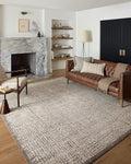 Loloi Darby Collection DAR-04 Ivory/Stone 5'-3" x 7'-6" Area Rug