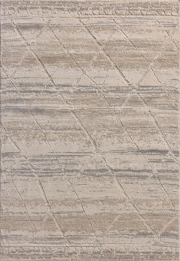 Loloi Amber Lewis Monty Collection MOT-02 Ivory/Natural 2'-7" x 10'-0", .50" Pile Height, Runner Rug