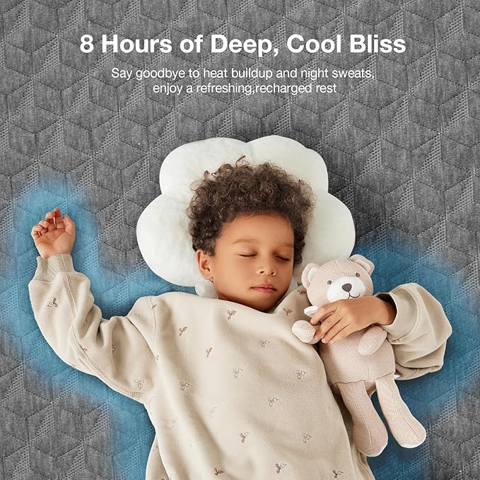 Novilla Queen Memory Foam Mattress, 5 Inch Queen Size Mattresses with Gel-Infused Memory & Ventilated Wave Foam for Fresh Sleep & Zoned Pressure Relief Mattress in a Box CertiPUR-US Certified