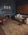 Loloi Magnolia Home by Joanna Gaines Junie Collection JUE-01 Clay/Natural 2'-7" x 8'-0", .38 Pile Height, Runner Rug