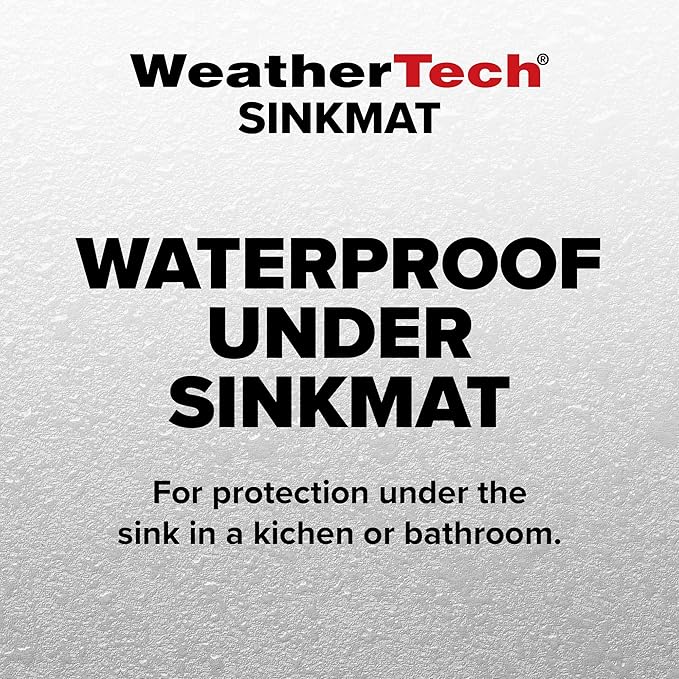 WeatherTech SinkMat – Waterproof Under Sink Liner Mat for Kitchen Bath ...