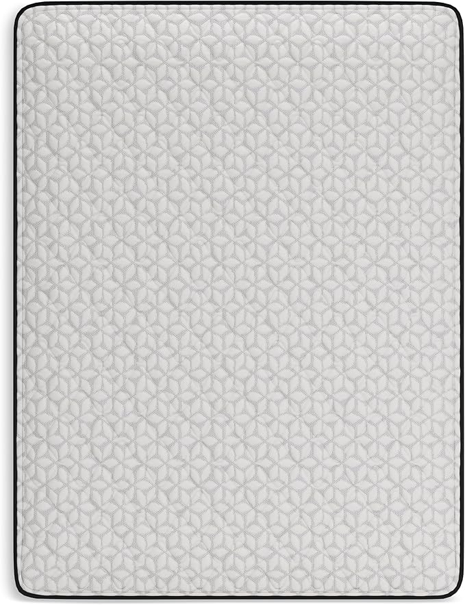 Signature Design by Ashley Limited Edition Firm 12 Inch Hybrid Mattress with Gel Memory Foam and Edge Support for Cool Sleep and Pressure Relief, Twin, Fiberglass Free, Mattress In A Box