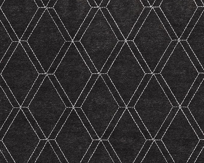 Signature Design by Ashley Beachcroft Casual Nuvella Weather Resistant Fabric Outdoor/Indoor Sofa with Cushion and 2 Toss Pillows, Black & Light Gray