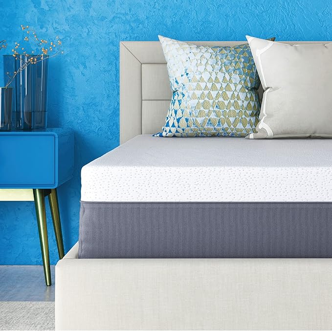 Cool Gel 12 Inch Full Size Mattress Memory Foam Medium Firm, Gel Memory Foam Mattress Full Matress Cooling, Made in the USA, 12" Depth with Pressure Relief, CertiPUR-US Certified No Fiberglass, Bed