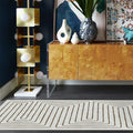 RUGGABLE x Jonathan Adler Machine Washable Modern Runner Rug – Labyrinth Camel/Ivory 2.5x7, Stain-Resistant, Non-Slip – Washable Rug for Hallway, Entryway, Living Room & Kitchen–with Standard Pad