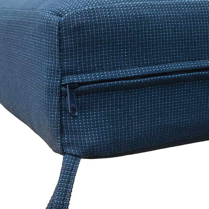 Tommy Bahama Chaise Cushion, 23" X 75" X 2.5", Bamboo Bay Cobalt