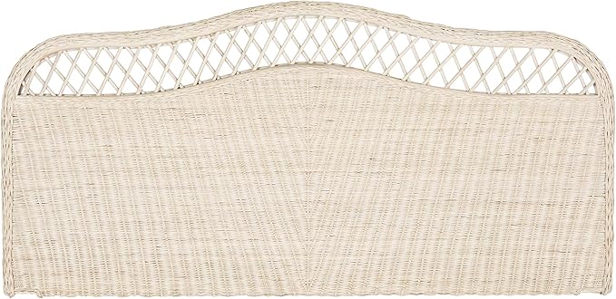 Safavieh Home Collection Sephina White Washed Rattan Headboard (Full)