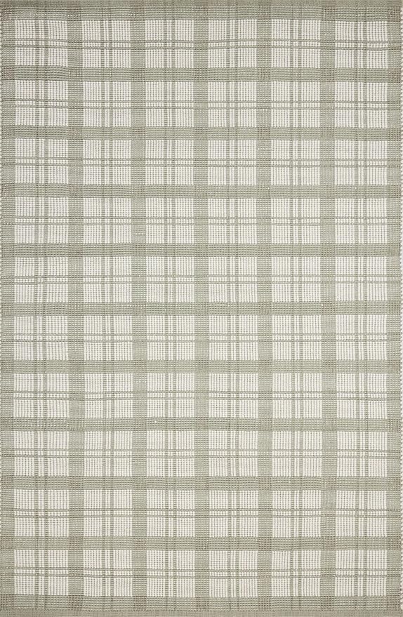 Loloi Magnolia Home by Joanna Gaines Ryder Collection RYD-01 Sage/Ivory 7'-9" x 9'-9" Area Rug