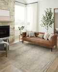 Loloi Angela Rose Aubrey Collection AUB-03 Jade/Natural 8'-3" x 11'-3", .19" Pile Height, Area Rug