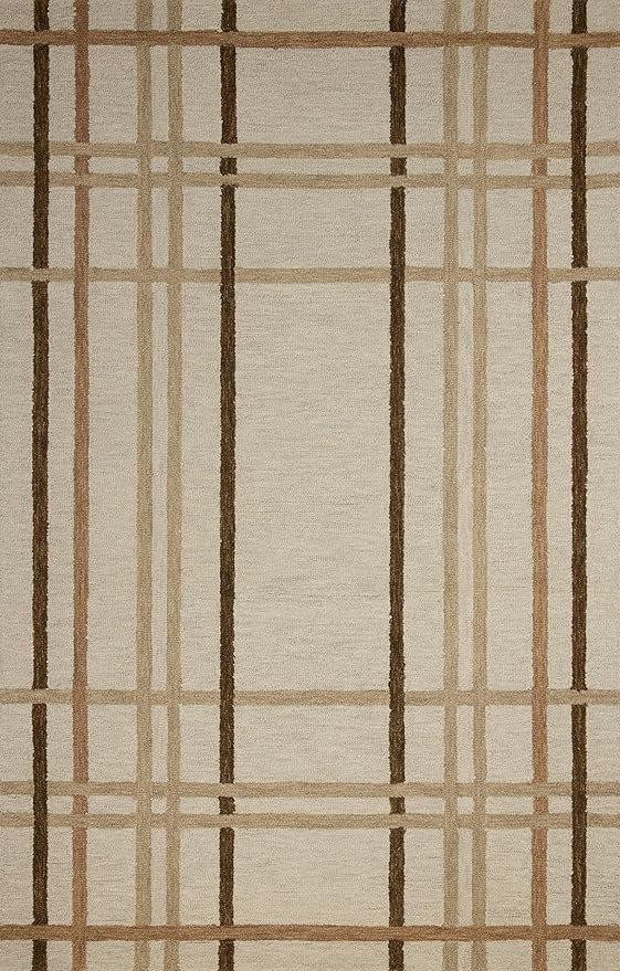 Loloi Magnolia Home by Joanna Gaines Waylon Collection WAY-01 Natural/Bark 3'-6" x 5'-6" Accent Rug