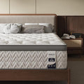Queen Mattress 12 Inch – Hybrid Mattresses for Back Pain, Extra Lumbar & Shoulder Support, Fiberglass-Free & No Odor, 365-Night Trial