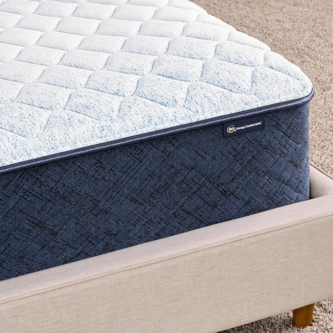 Serta Sleeptrue Medium 12" Full Hybrid Mattress in a Box, Cooling, Breathable, and Pressure Relieving - 100 Night Trial, CertiPUR-US Certified and 10 Year Limited Warranty