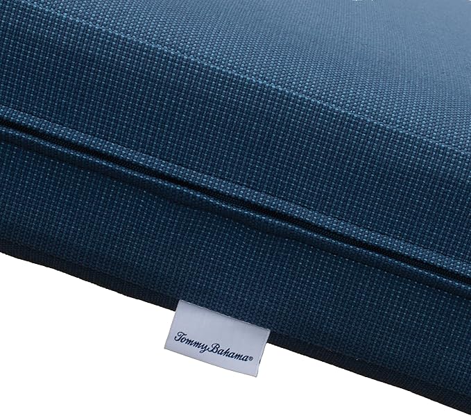 Tommy Bahama Deep Seating Lounge Cushion, 26" X 26" X 4", Bamboo Bay Cobalt