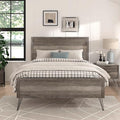 Lexicon Leavitt Panel Bed, Cal King, Gray